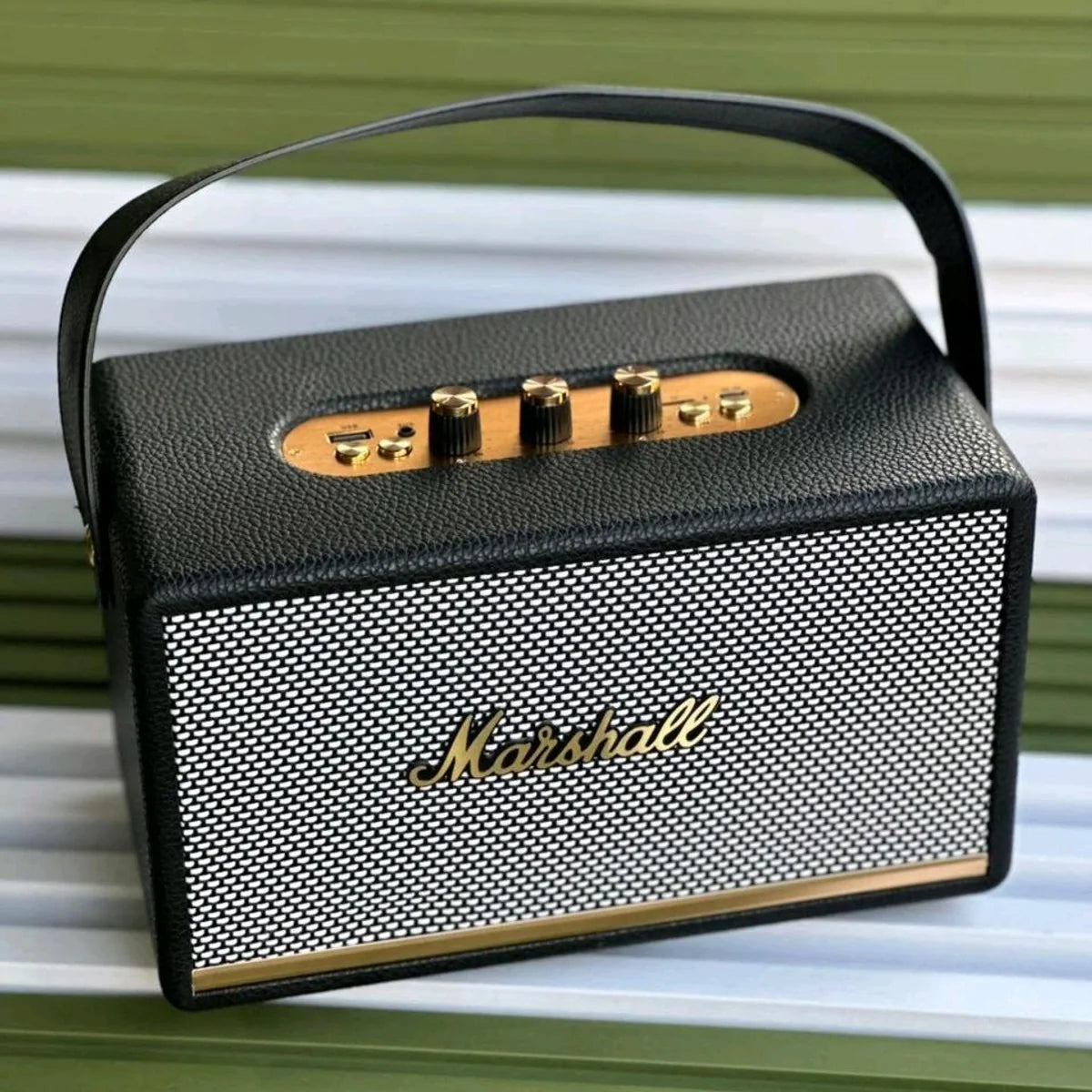 NEW Acton III High-End Bluetooth Speaker – Powerful Sound, Dolby Audio, Deep Bass, Type-C Fast Charging, TF Card & USB Support, Built-In Mic For Calls