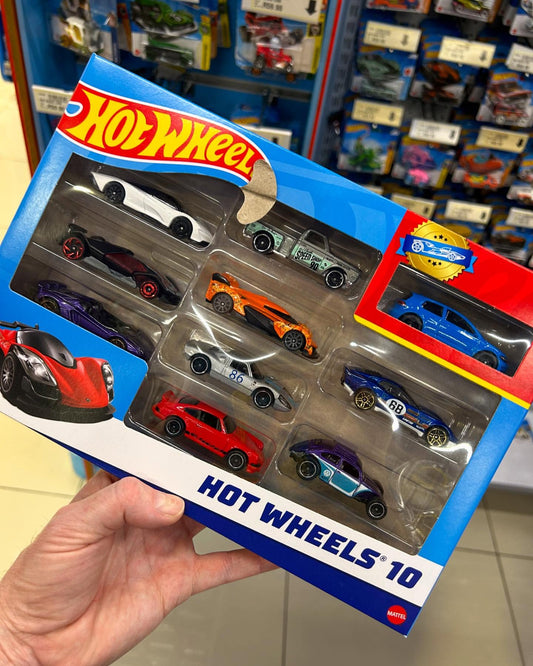 Hot Wheels Mattel 9 Car Gift Pack