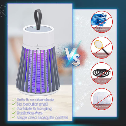 Eco Friendly Mosquito Killer Lamp Machine with UV Light | Mosquito Trap Light | Screen Protector Killer Lamp with USB Power Supply for Home,Office and Indoor use Only